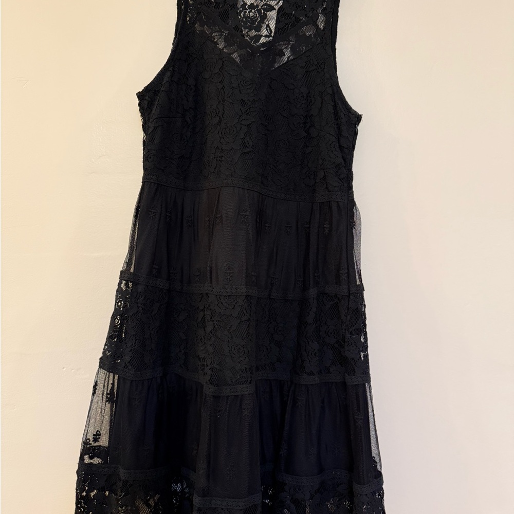 Rebellion Small women’s Black Lace Dress